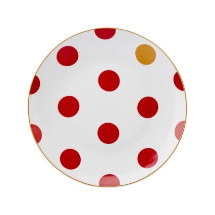 Juego de vajilla de 24 piezas multicolor/porcelana