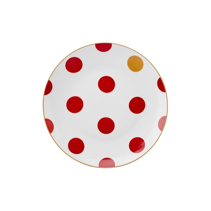 Juego de vajilla de 24 piezas multicolor/porcelana