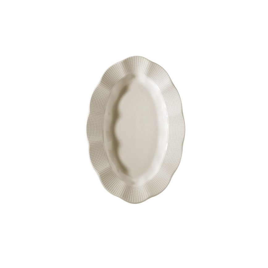 Juego de vajilla de 26 piezas en blanco/porcelana