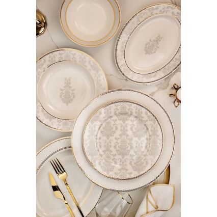 Juego de vajilla de 68 piezas multicolor/porcelana de hueso