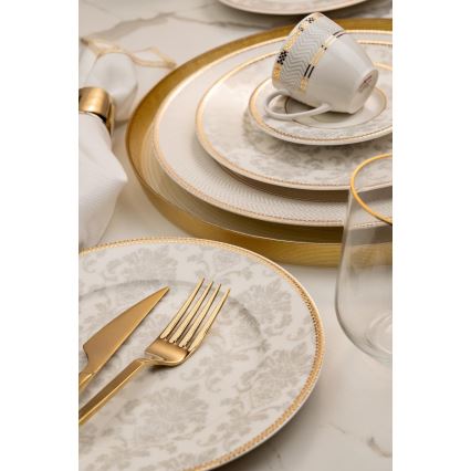 Juego de vajilla de 68 piezas multicolor/porcelana de hueso