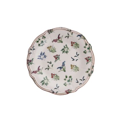 Juego de vajilla de porcelana, 24 piezas, multicolor