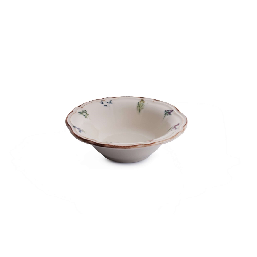 Juego de vajilla de porcelana, 24 piezas, multicolor