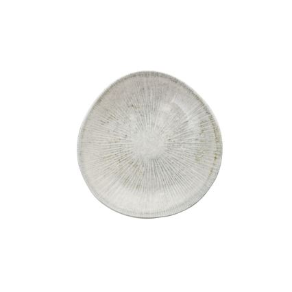 Juego de vajilla de porcelana gris, 24 piezas