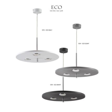 Jupiter 1373 - BI - Lámpara LED colgante ECO LED/8,5W/230V