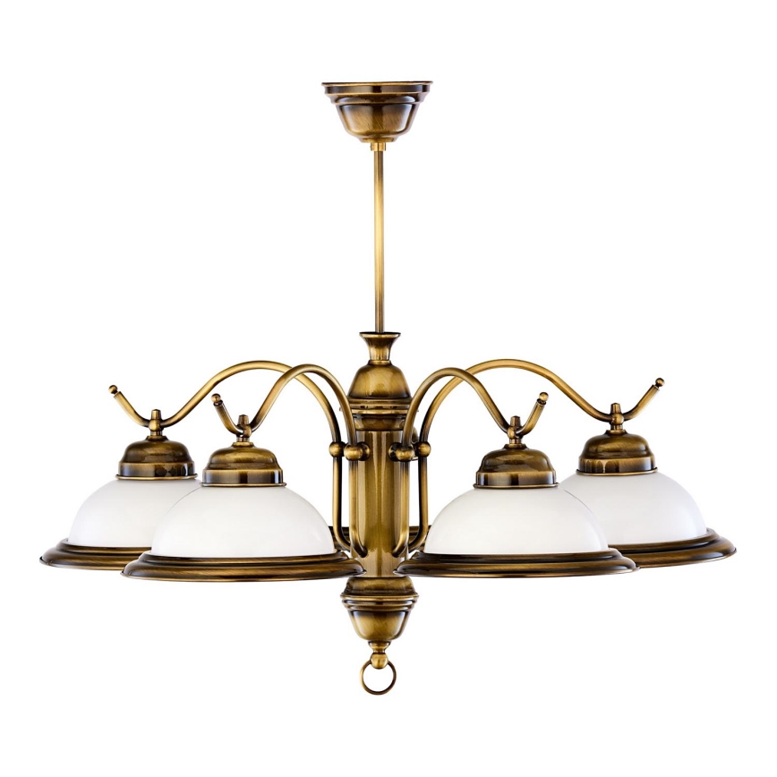 Jupiter - 15 - OZ-5 - Lámpara colgante OPÁL 5xE27/60W/230V