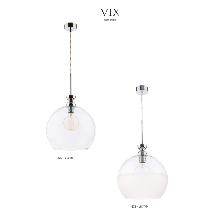 Jupiter 1578 - VIX T/M - Lámpara colgante VIX E27/60W