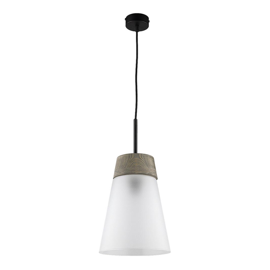 Jupiter 1651 - Lámpara colgante DOMINO 1xE27/60W/230V blanco