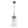 Jupiter 1651 - Lámpara colgante DOMINO 1xE27/60W/230V blanco