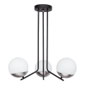 Jupiter 1723 - Lámpara colgante SANTA 3xE14/40W/230V cromo brillante