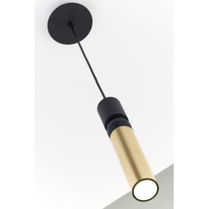 Jupiter 2006 - Lámpara colgante ALAS 1xGU10/10W/230V dorado/negro