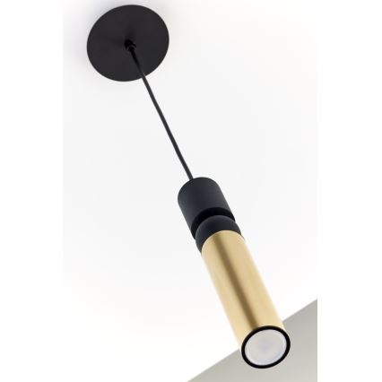 Jupiter 2006 - Lámpara colgante ALAS 1xGU10/10W/230V dorado/negro