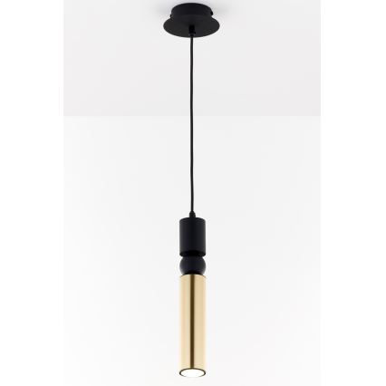 Jupiter 2006 - Lámpara colgante ALAS 1xGU10/10W/230V dorado/negro