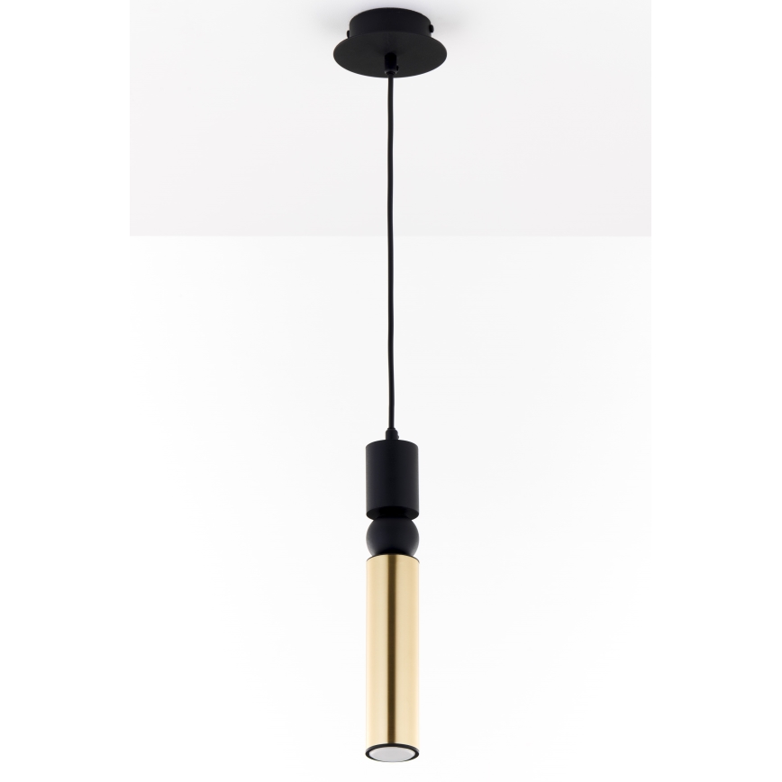 Jupiter 2006 - Lámpara colgante ALAS 1xGU10/10W/230V dorado/negro