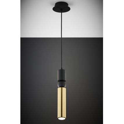 Jupiter 2006 - Lámpara colgante ALAS 1xGU10/10W/230V dorado/negro