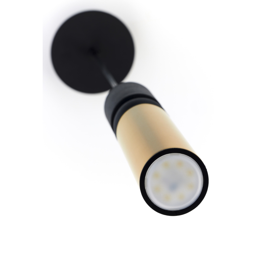 Jupiter 2006 - Lámpara colgante ALAS 1xGU10/10W/230V dorado/negro