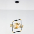 Jupiter 2025 - Lámpara colgante FIORI 1xG9/10W/230V negro/dorado/beige