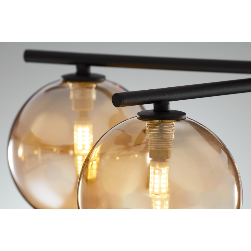 Jupiter 2047 - Lámpara de techo PRATO 5xG9/10W/230V negro/beige