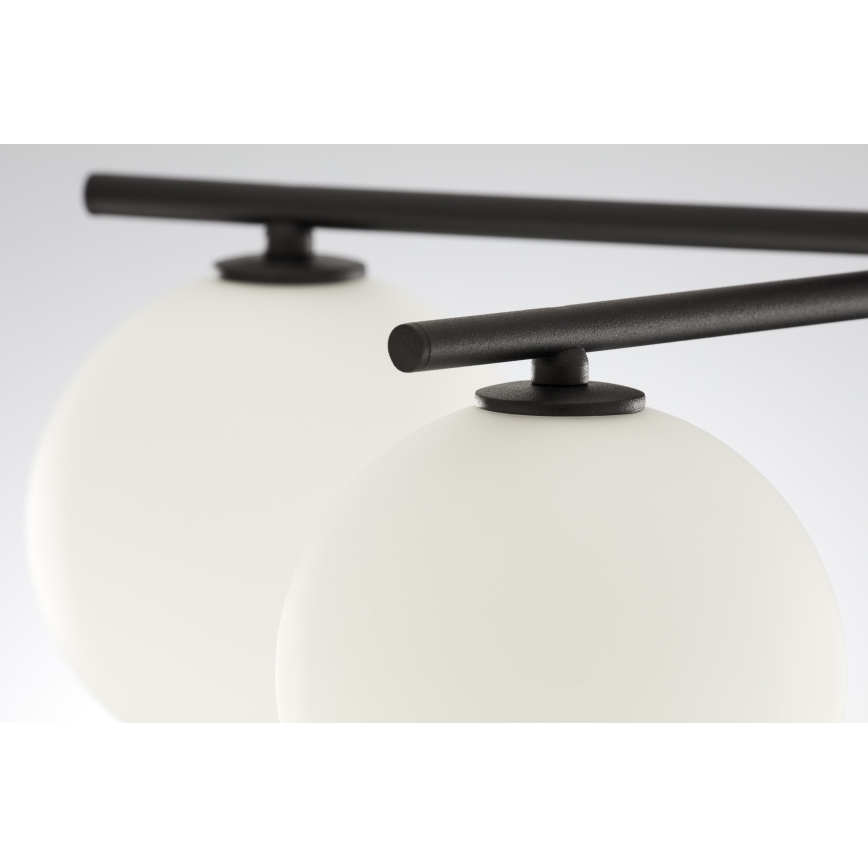 Jupiter 2049 - Lámpara de techo de superficie PRATO 5xG9/14W/230V negro/blanco