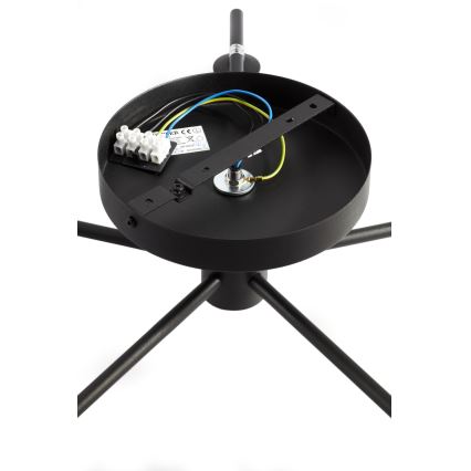 Jupiter 2049 - Lámpara de techo de superficie PRATO 5xG9/14W/230V negro/blanco