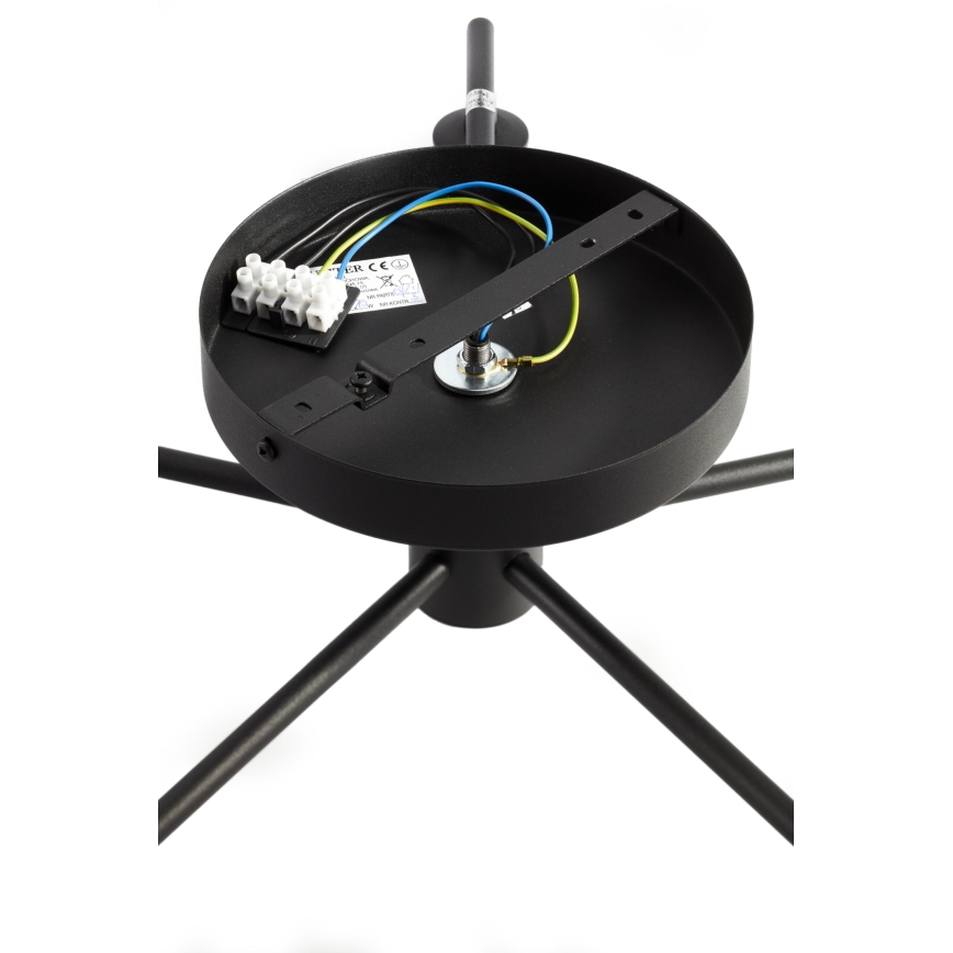 Jupiter 2049 - Lámpara de techo de superficie PRATO 5xG9/14W/230V negro/blanco