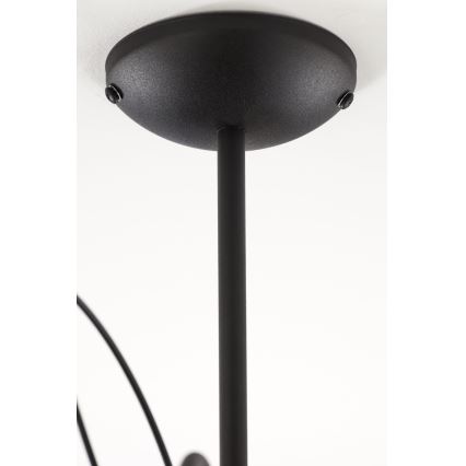 Jupiter 2056 - Lámpara colgante con barra GLORIOSA 10xG9/14W/230V negra