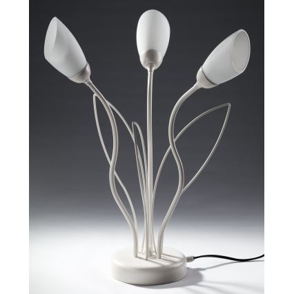 Jupiter 2060 - Lámpara de mesa GLORIOSA 3xG9/14W/230V color crema