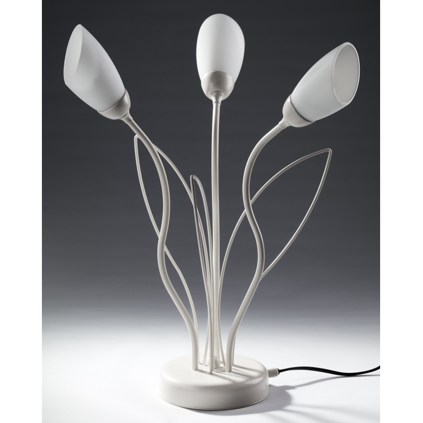 Jupiter 2060 - Lámpara de mesa GLORIOSA 3xG9/14W/230V color crema