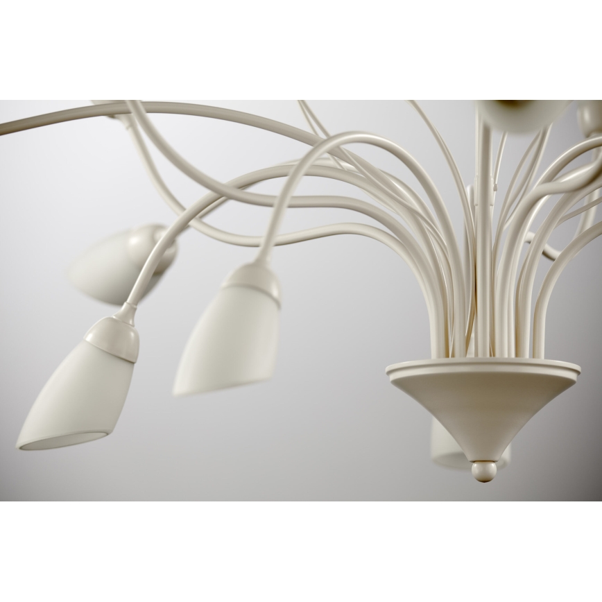 Jupiter 2061 - Lámpara de techo en varilla GLORIOSA 10xG9/14W/230V color crema