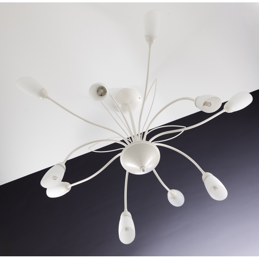 Jupiter 2061 - Lámpara de techo en varilla GLORIOSA 10xG9/14W/230V color crema