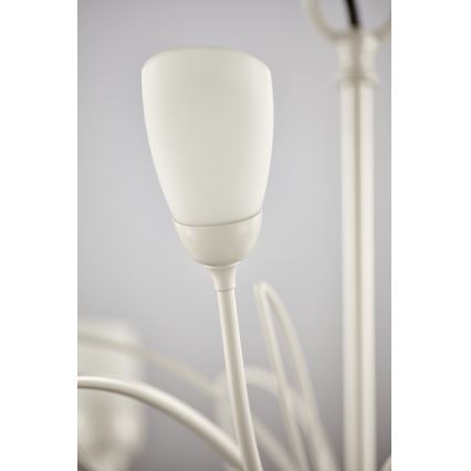 Jupiter 2062 - Lámpara colgante con cadena GLORIOSA 15xG9/14W/230V color crema