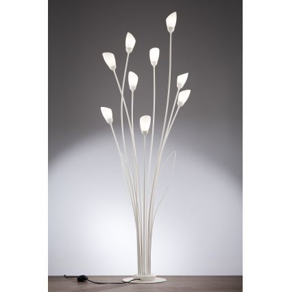 Jupiter 2063 - Lámpara de pie GLORIOSA 9xG9/14W/230V color crema