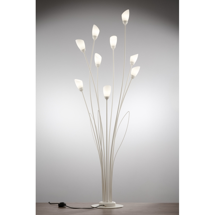 Jupiter 2063 - Lámpara de pie GLORIOSA 9xG9/14W/230V color crema