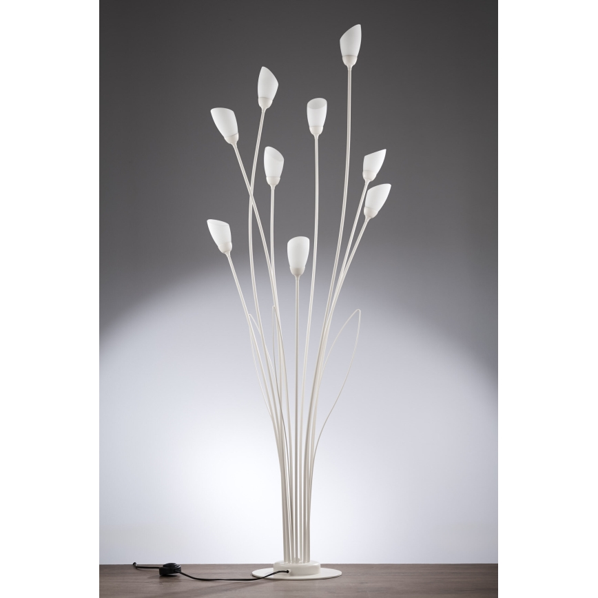 Jupiter 2063 - Lámpara de pie GLORIOSA 9xG9/14W/230V color crema