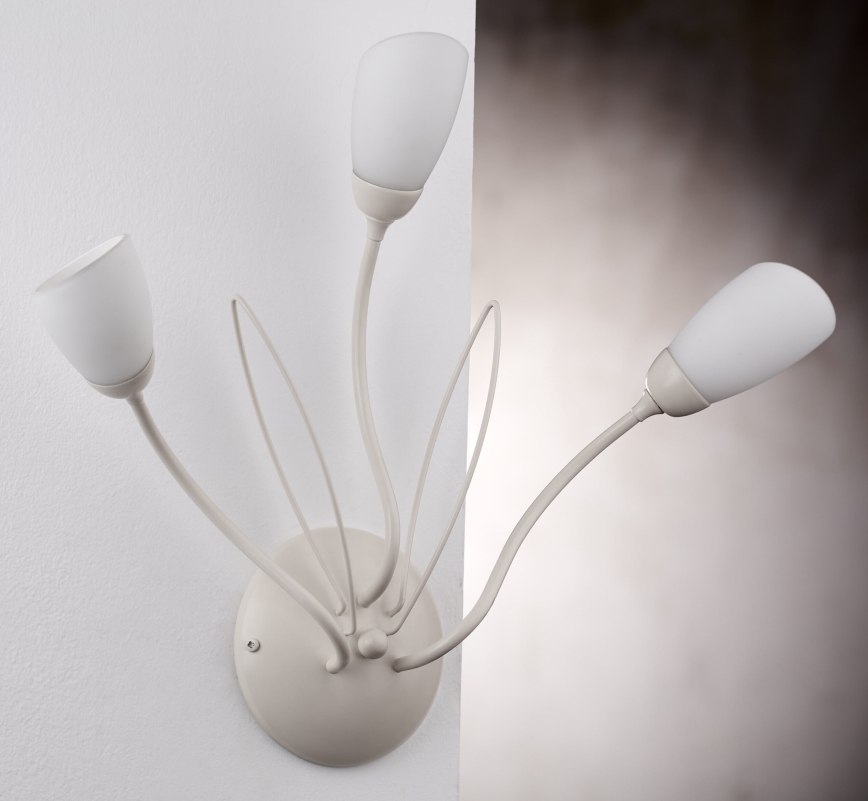 Jupiter 2064 - Aplique de pared GLORIOSA 3xG9/14W/230V en color crema