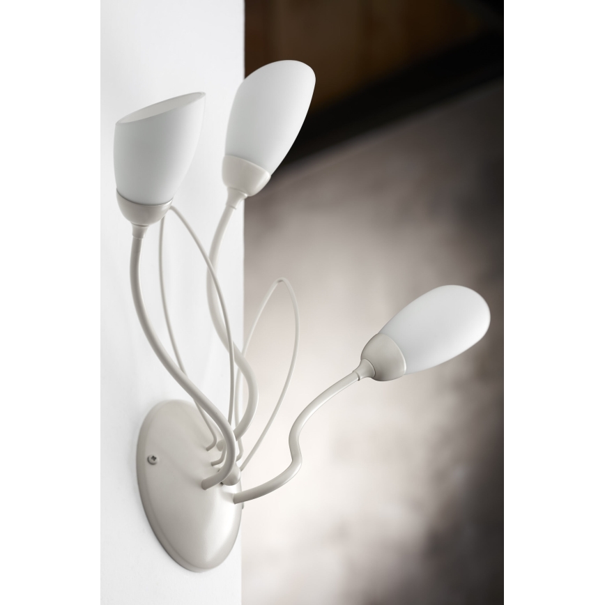 Jupiter 2064 - Aplique de pared GLORIOSA 3xG9/14W/230V en color crema