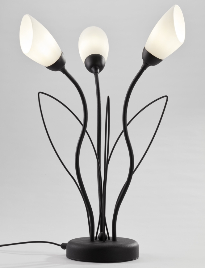 Jupiter 2065 - Lámpara de mesa GLORIOSA 3xG9/14W/230V negra