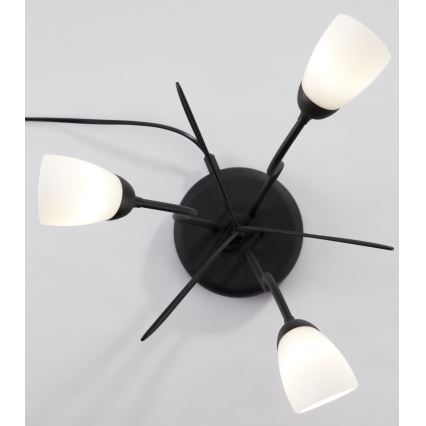 Jupiter 2065 - Lámpara de mesa GLORIOSA 3xG9/14W/230V negra