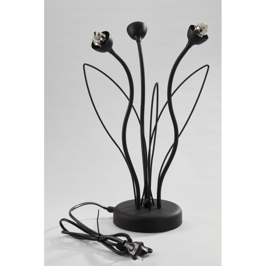 Jupiter 2065 - Lámpara de mesa GLORIOSA 3xG9/14W/230V negra