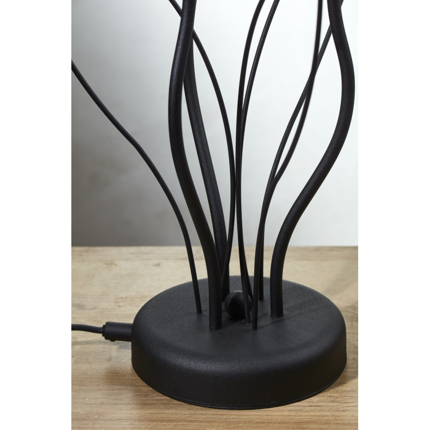 Jupiter 2065 - Lámpara de mesa GLORIOSA 3xG9/14W/230V negra