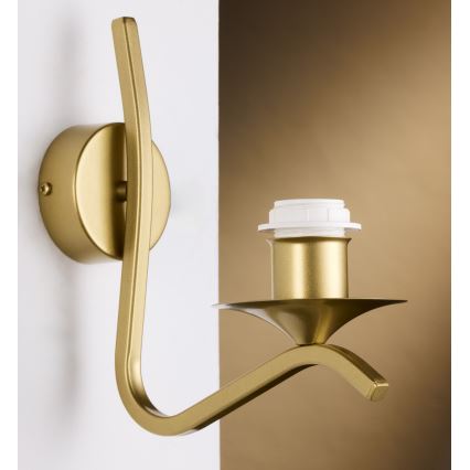 Jupiter 2115 - Lámpara de pared KASZMIR 1xE27/15W/230V azul/dorado