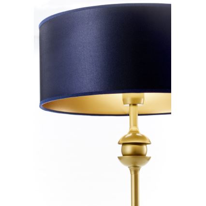 Jupiter 2116 - Lámpara de mesa KASZMIR 1xE27/15W/230V azul/dorado