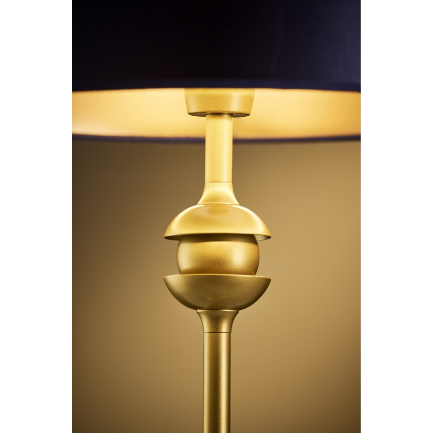 Jupiter 2116 - Lámpara de mesa KASZMIR 1xE27/15W/230V azul/dorado