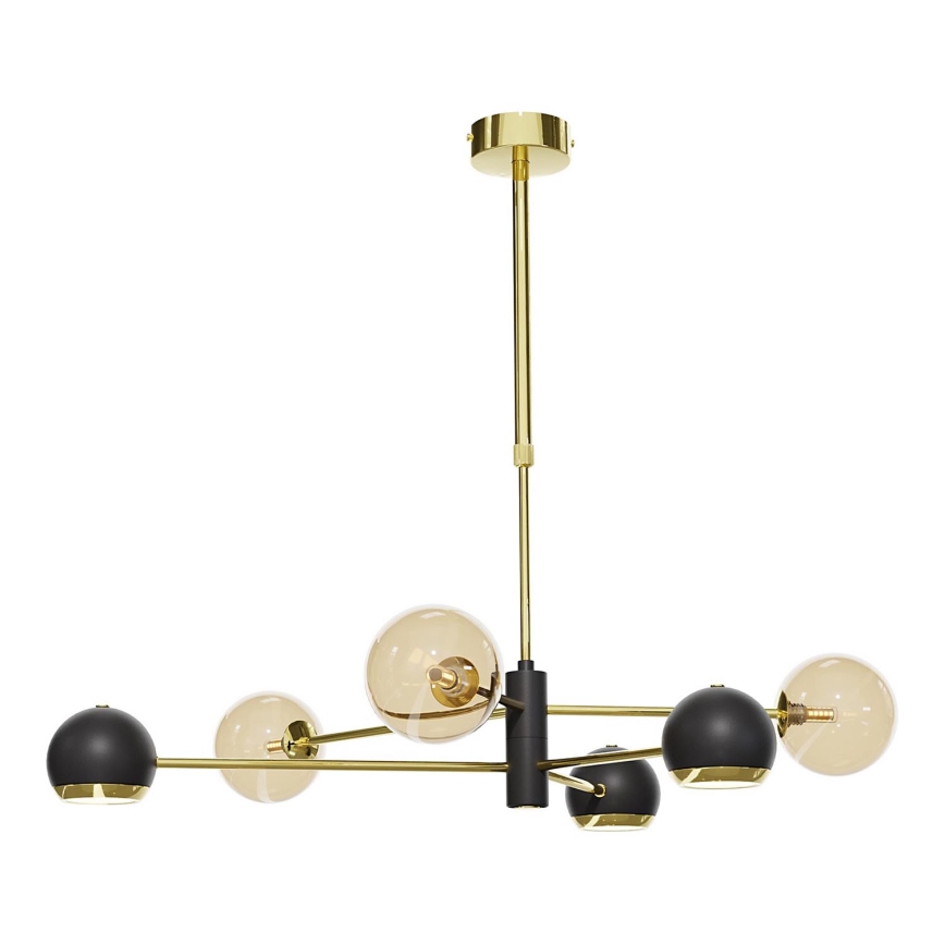 Jupiter - Cristal de repuesto para lámpara MOKA G9 Ø 12 cm, beige ahumado