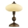 Jupiter - Lámpara de mesa BOLERO 1xE14/40W/230V beige/bronce/pátina