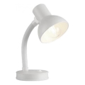 JUST LIGHT. 11080-16 - Lámpara de mesa flexible FLEXI 1xE27/25W/230V blanca