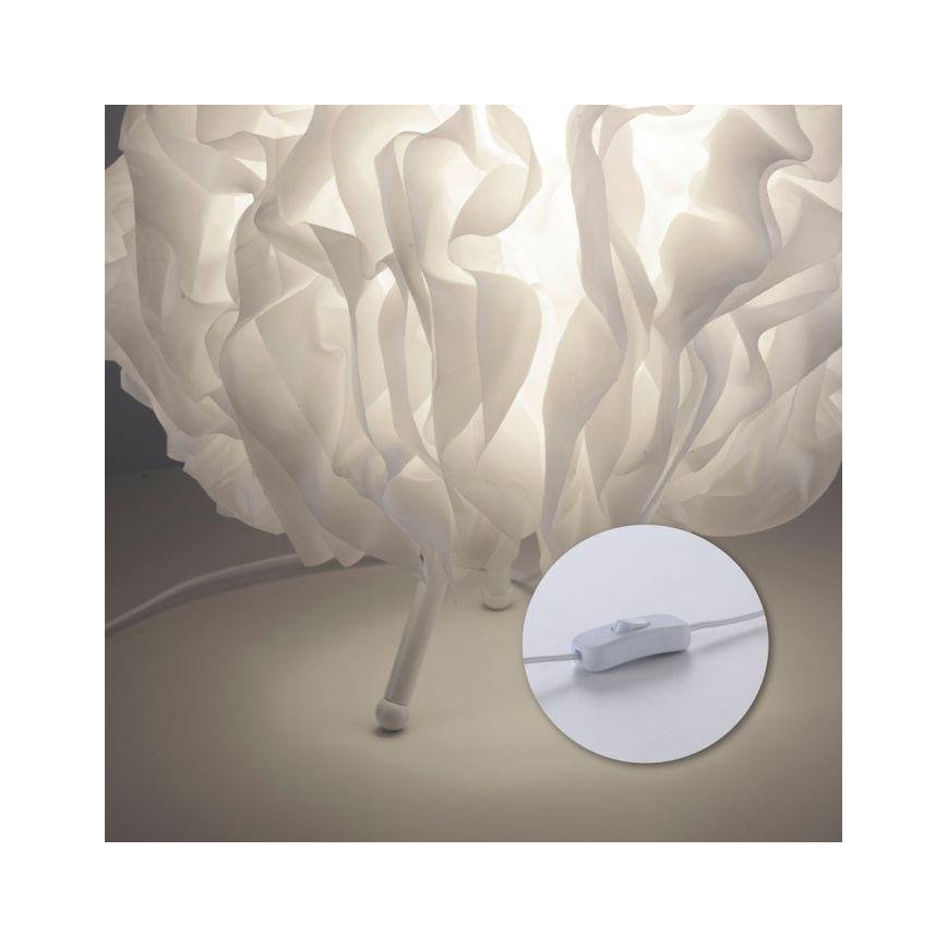 JUST LIGHT. 11211-16 - Lámpara de mesa LED RGBW regulable NAOMI 1xE27/10W/230V 2700-5000K + control remoto