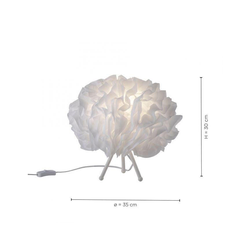 JUST LIGHT. 11211-16 - Lámpara de mesa LED RGBW regulable NAOMI 1xE27/10W/230V 2700-5000K + control remoto
