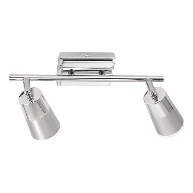 JUST LIGHT. 11229-17 - Foco LED DALLI 2xLED/3,5W/230V cromo brillante