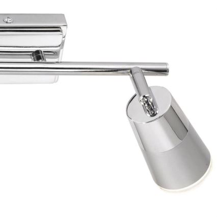 JUST LIGHT. 11229-17 - Foco LED DALLI 2xLED/3,5W/230V cromo brillante